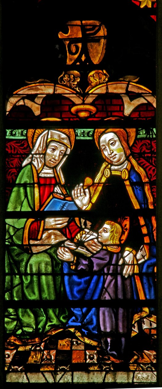 Fenster w132, Maria Salome? von French School