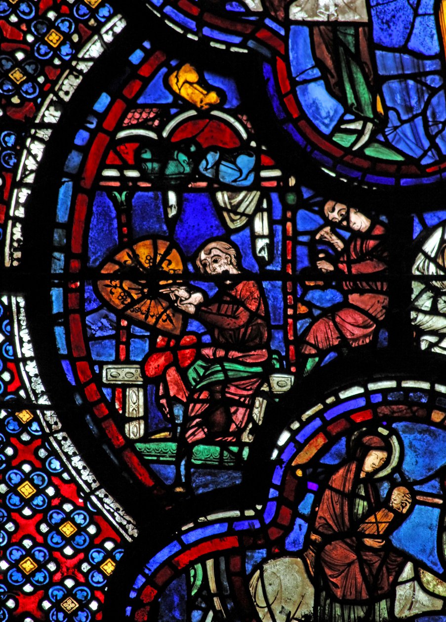 Fenster w48 mit den Stiftern - die Waffenschmiede von French School