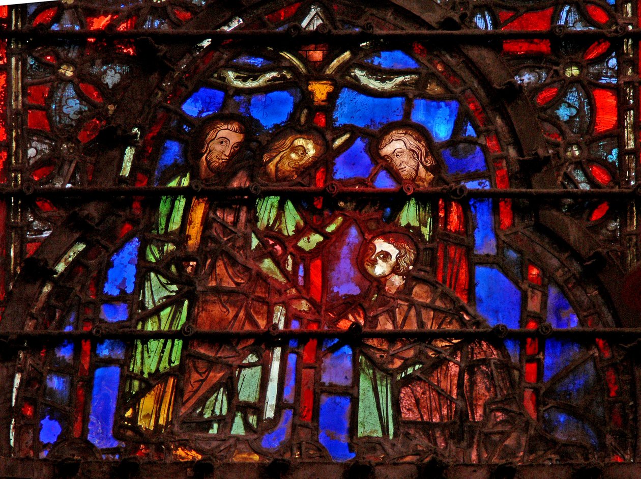 Moses ernennt Josua. Deut XXIV 9 von French School