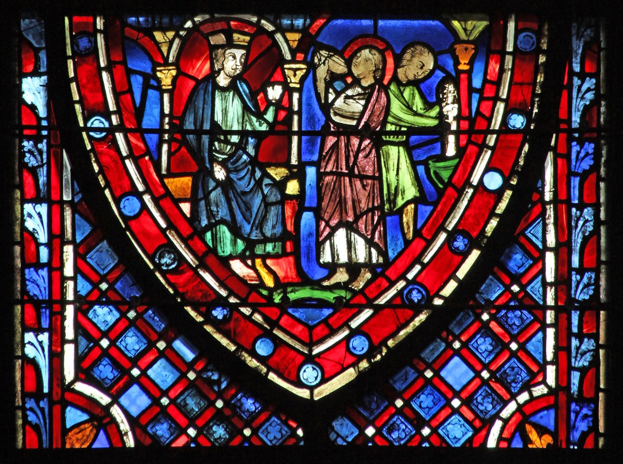 St. Johannes und der vergiftete Kelch von French School