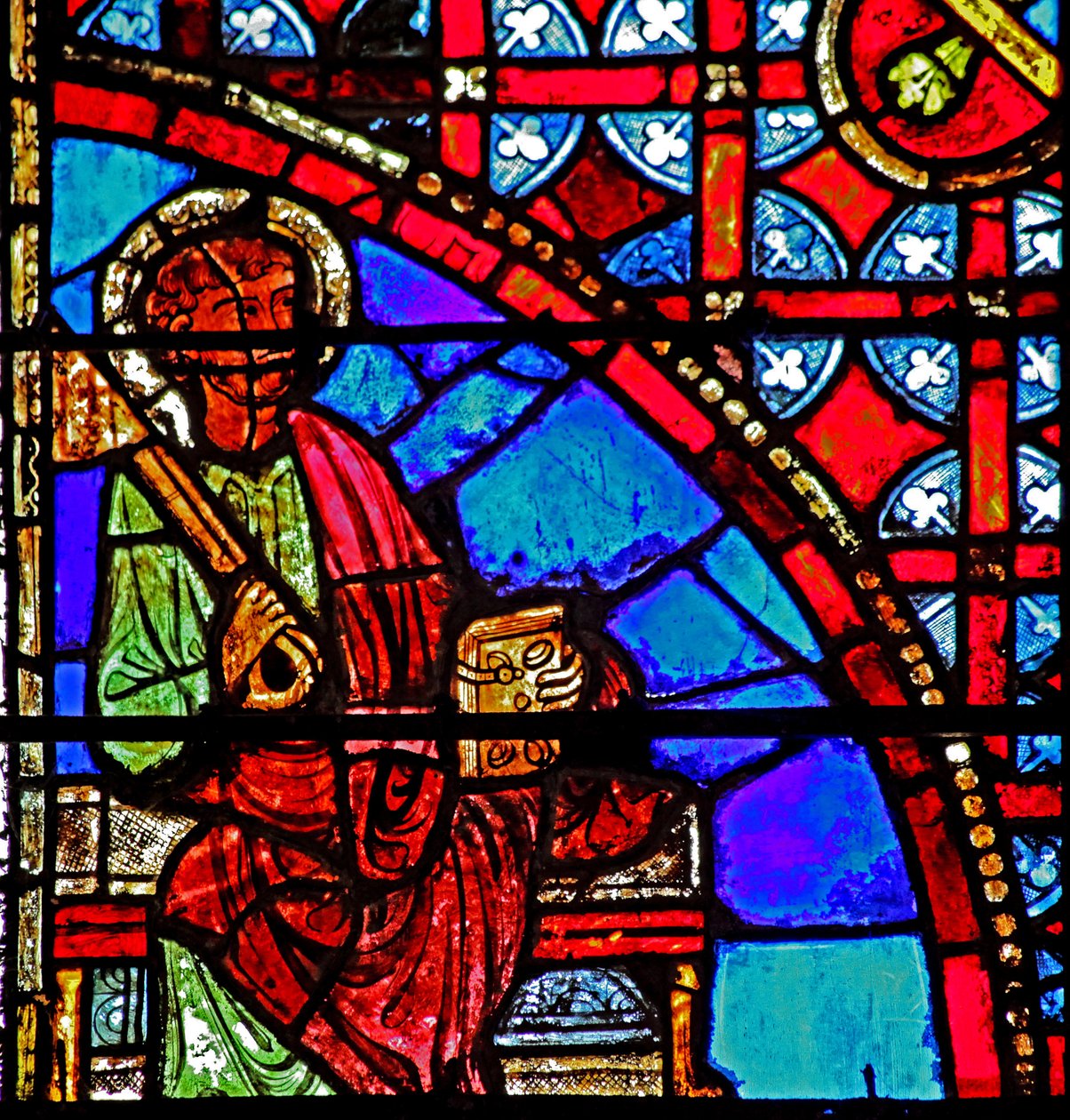 Fenster w9, St. Petrus von French School