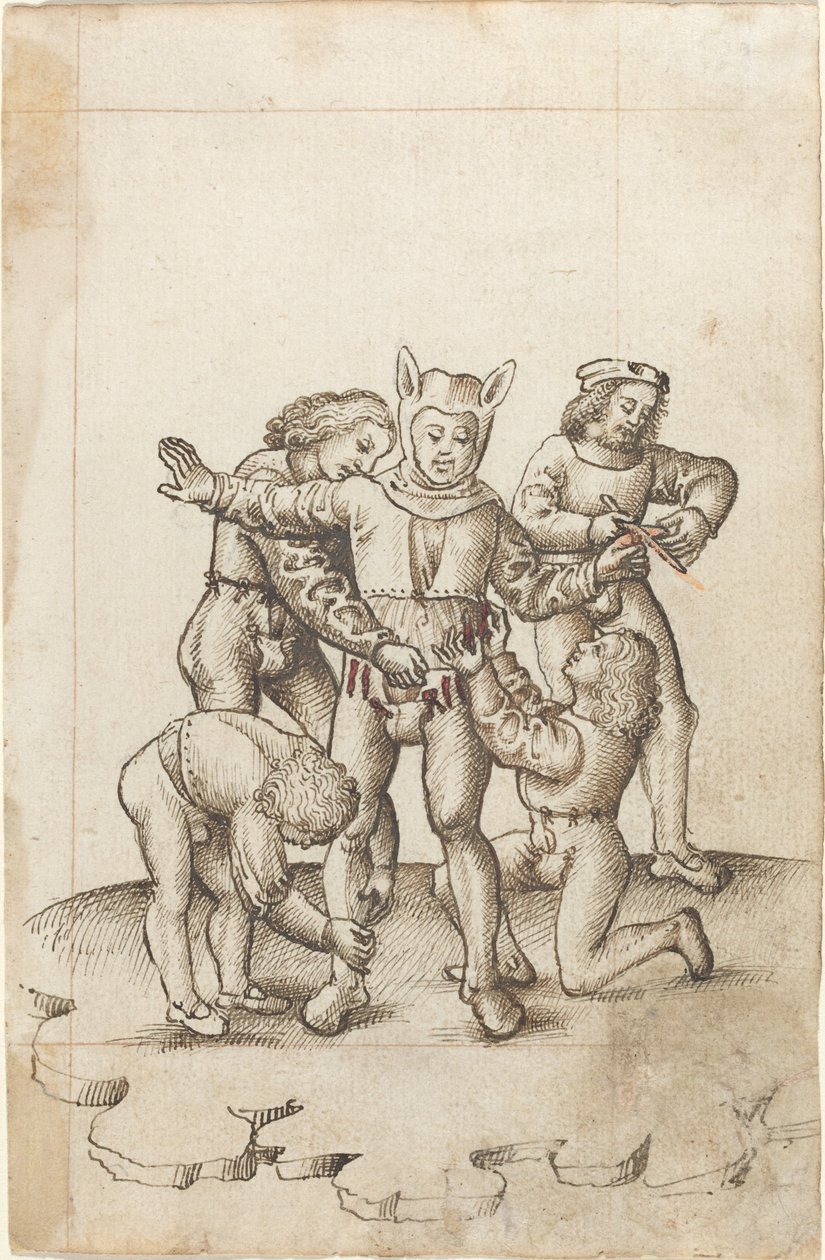 "Tragen Sie keinen eng anliegenden Ring" [fol. 23 recto] von French early 16th Century