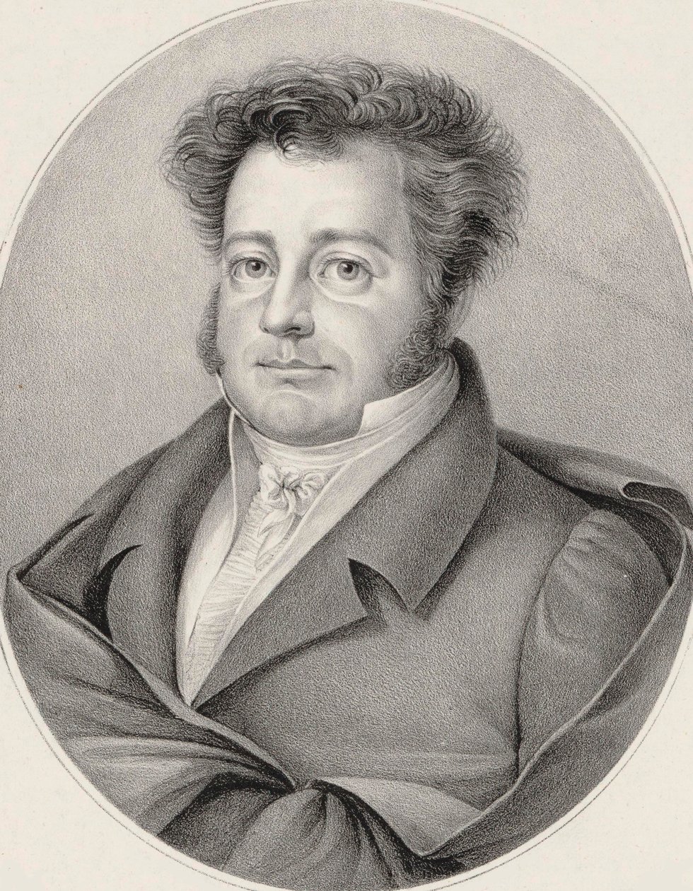 Porträt des Komponisten Heinrich Marschner 1795-1861 von Friedrich August Fricke
