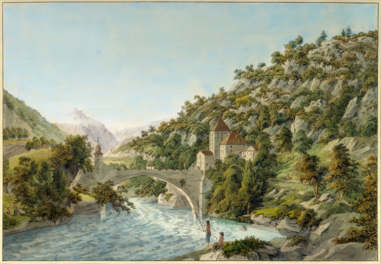 Saint-Maurice-Brücke von Friedrich Georg Wexelberg