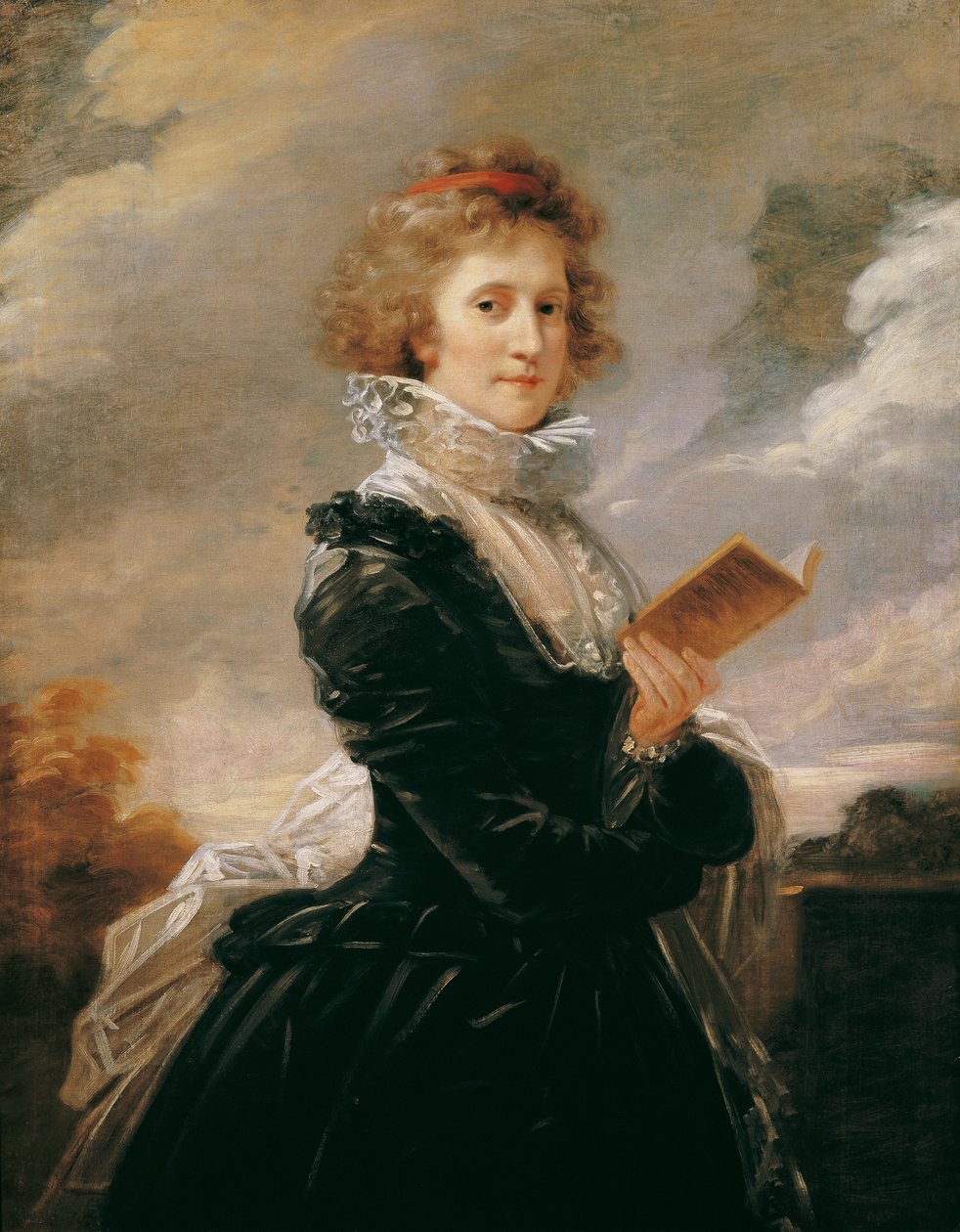 Die Schauspielerin Josefa Hortensia Füger, die Frau des Künstlers von Friedrich Heinrich Fuger