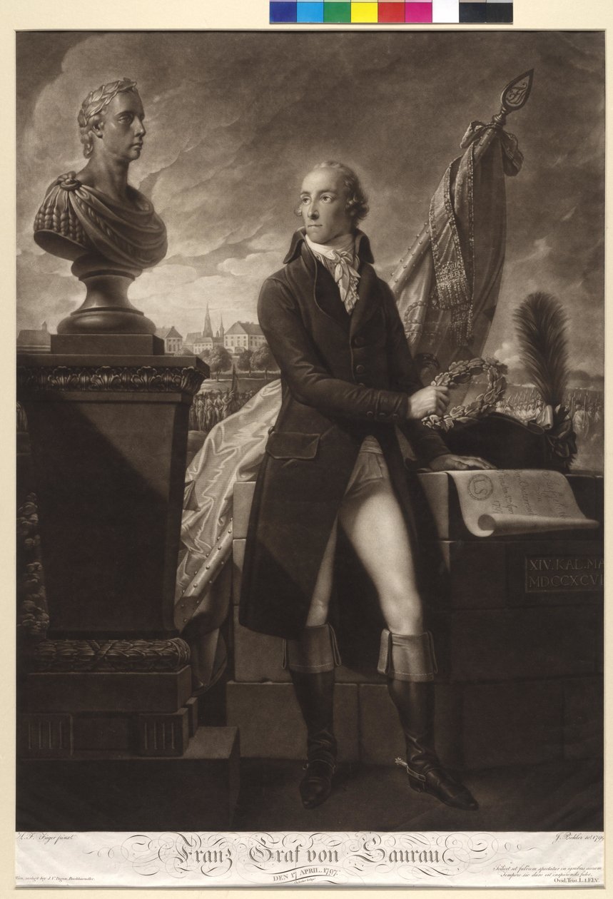 Franz Graf von Saurau am 17. April von Friedrich Heinrich Fuger
