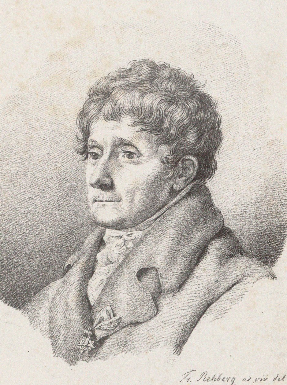 Porträt des Komponisten Antonio Salieri 1750-1825, 1821 von Friedrich Rehberg