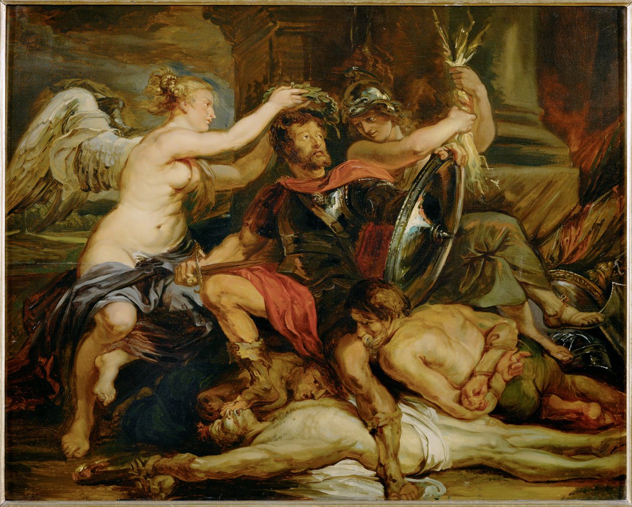 Der Triumph des Siegers von Friedrich von Amerling