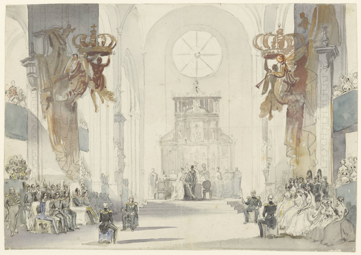 Hochzeit von Prinzessin Louise mit Prinz Karl von Schweden von Fritz Ludwig von Dardel