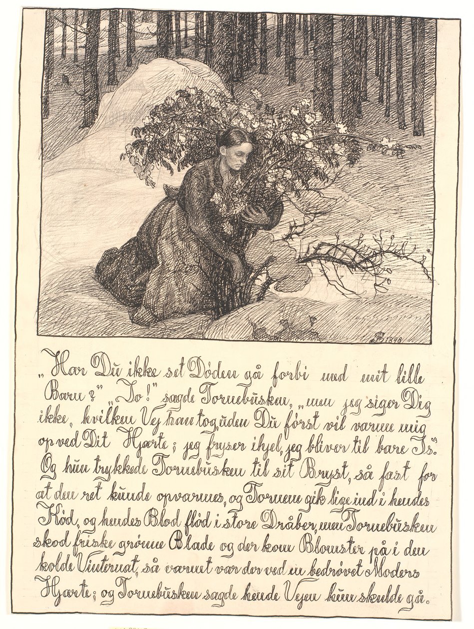 Hast du den Tod nicht vorbeigehen sehen... von Fritz Syberg