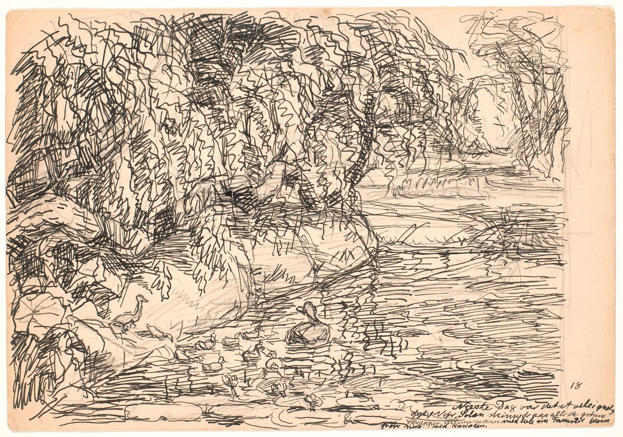 Am nächsten Tag war es ein gesegnet schönes Wetter... von Fritz Syberg