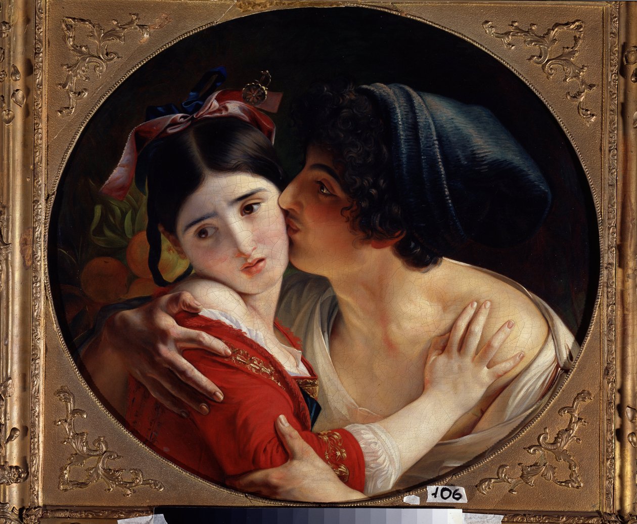 Der Kuss von Fyodor Antonovich Moller