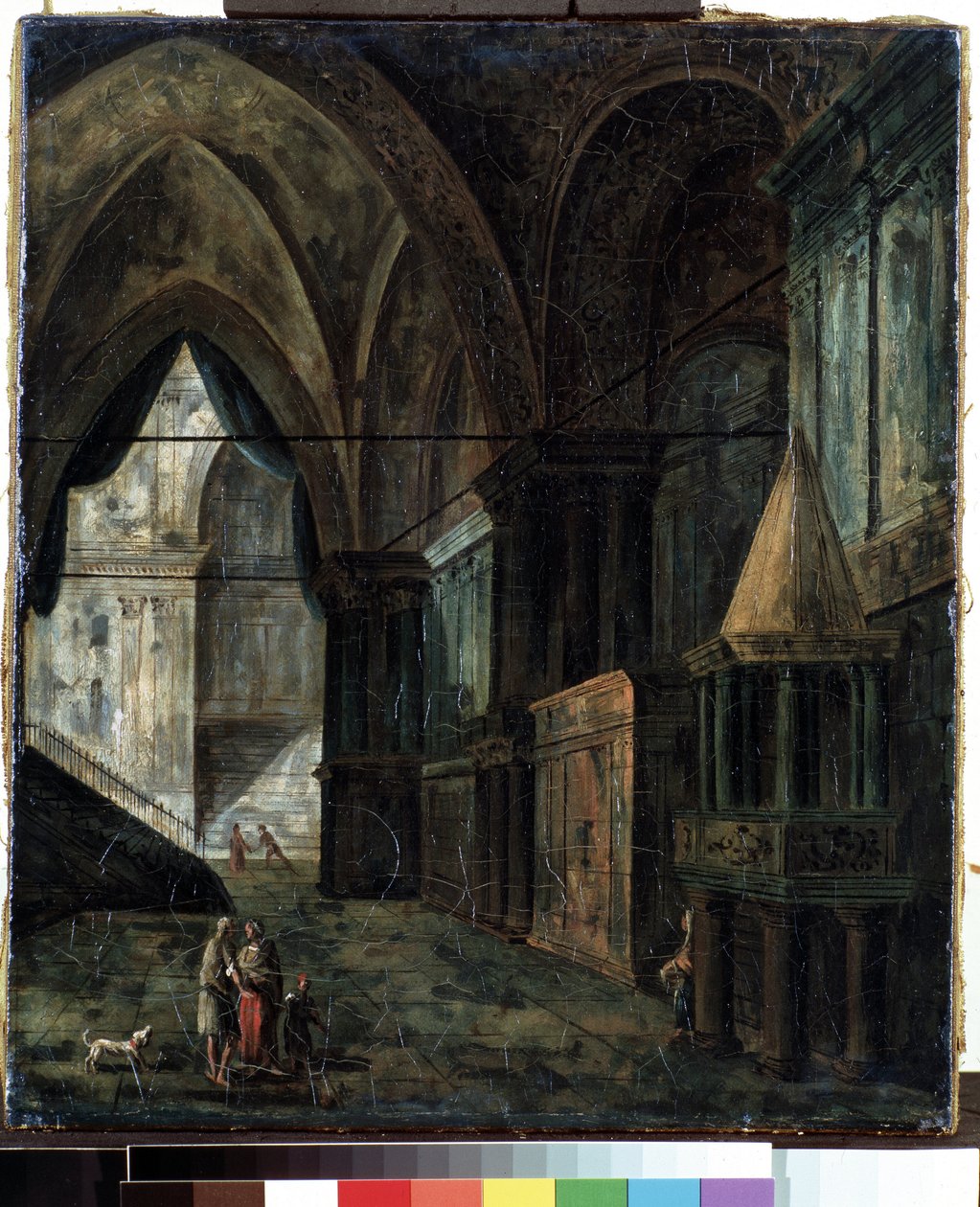 In einer Kathedrale von Fyodor Yakovlevich Alexeev