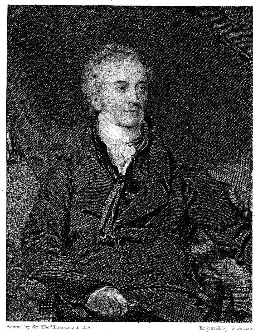 Thomas Young 1773-1829, englischer Physiker und Ägyptologe von GH Adcock