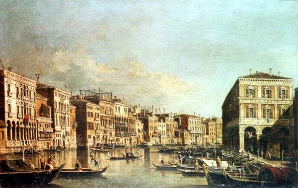 Der Große Kanal, Venedig von G. (Follower of A. Canaletto) Canaletto