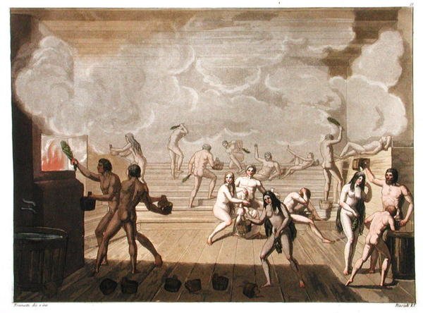 Eine Gemeinschaftssauna, Tafel 21 aus 