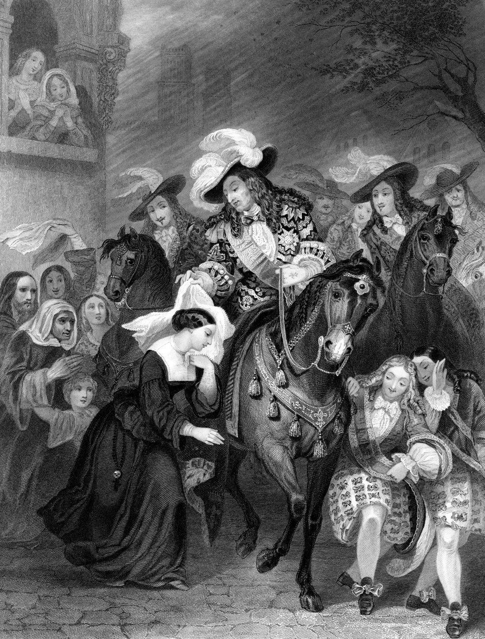 Ludwig XIV. und die Schwester der Barmherzigkeit von G. H. Adcock