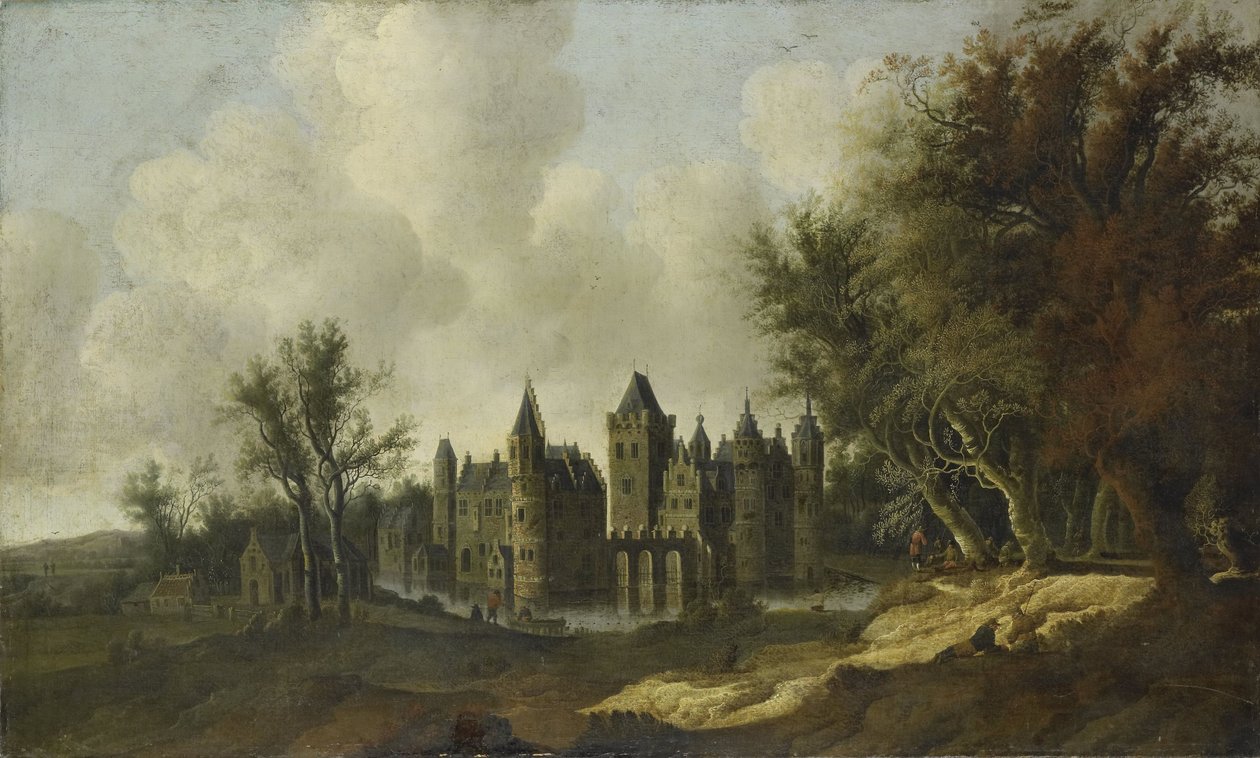 Burg Egmond von G. W. Berckhout