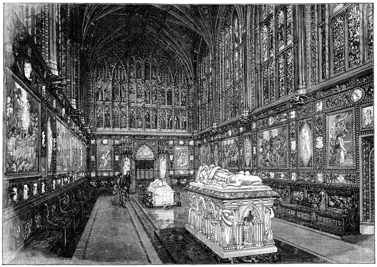 Die Albert-Gedächtniskapelle, Windsor, 1900 von G. W. Wilson and Company