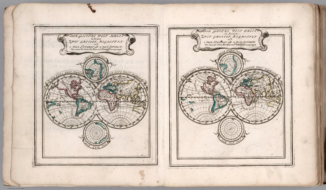 Atlas Curieux oder Neuer und Compendieuser Atlas von Gabriel Bodenehr