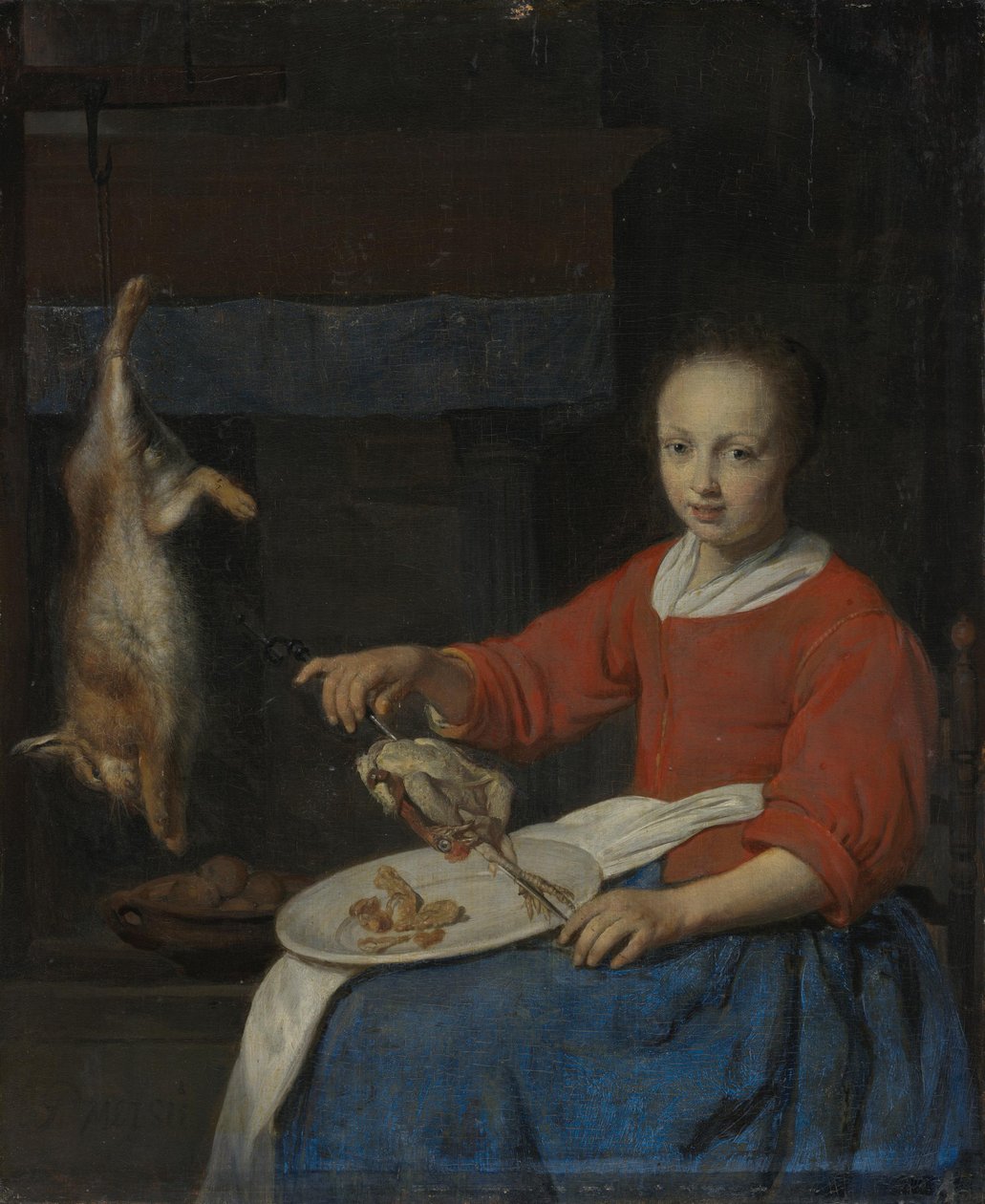 Die Köchin von Gabriel Metsu