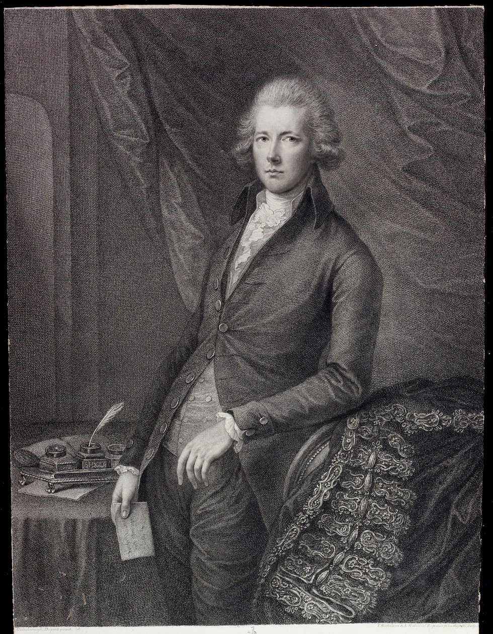 Der Rechte Ehrenwerte William Pitt der Jüngere von Gainsborough (after) Dupont