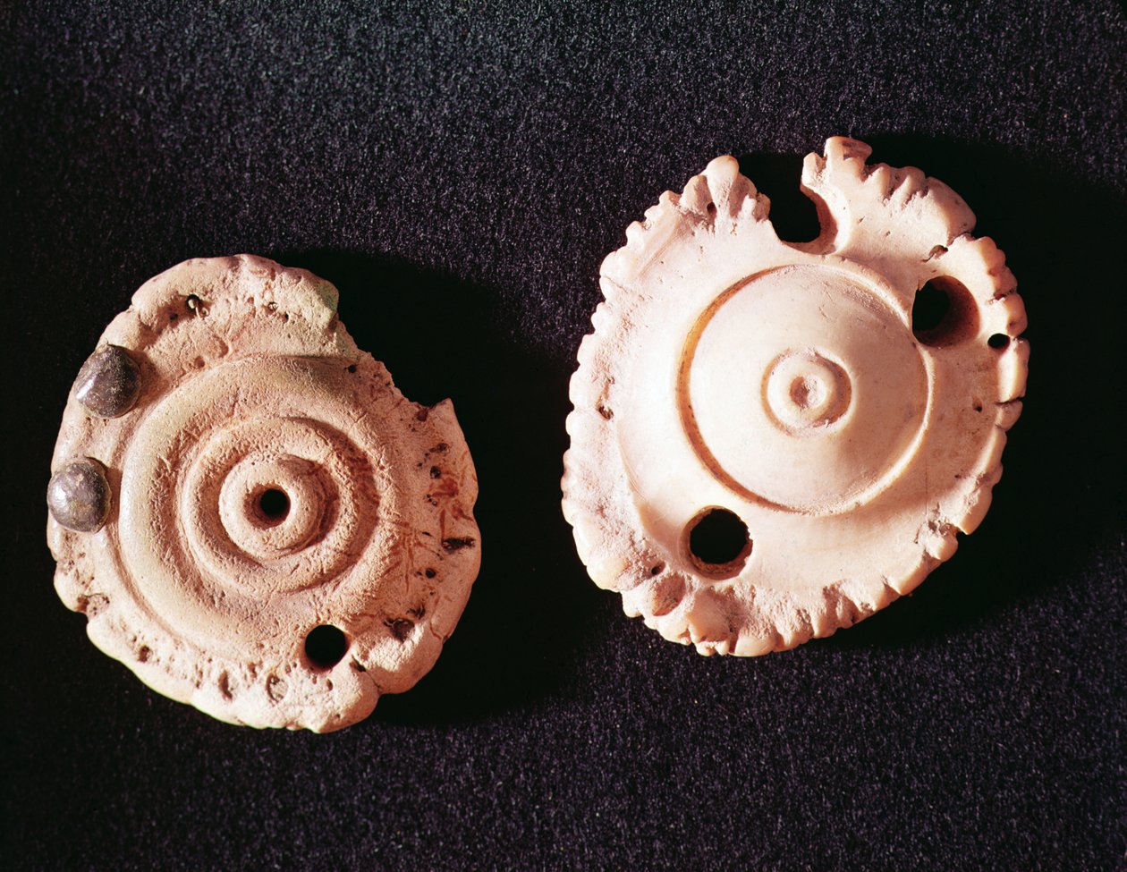 Zwei Amulette von Gallo Roman