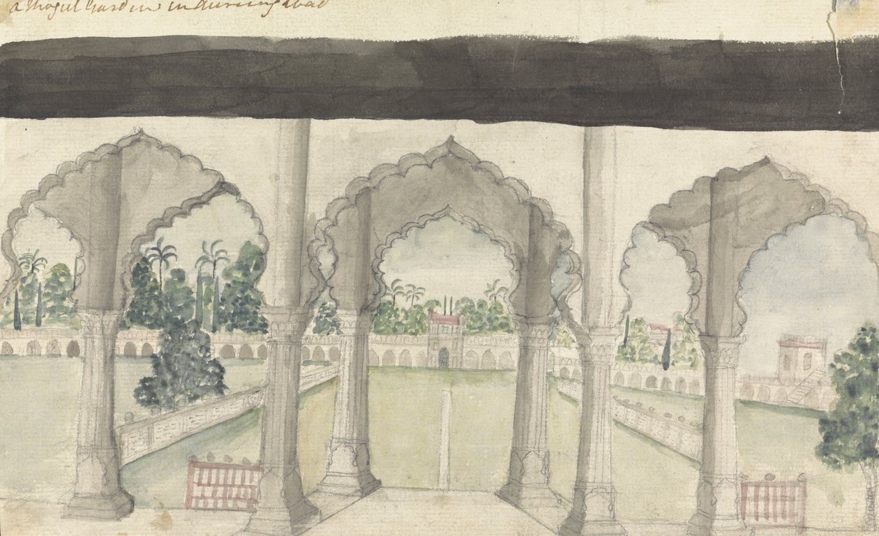 Ein Mogulgarten in Aurungabad von Gangaram Chintaman Tambat