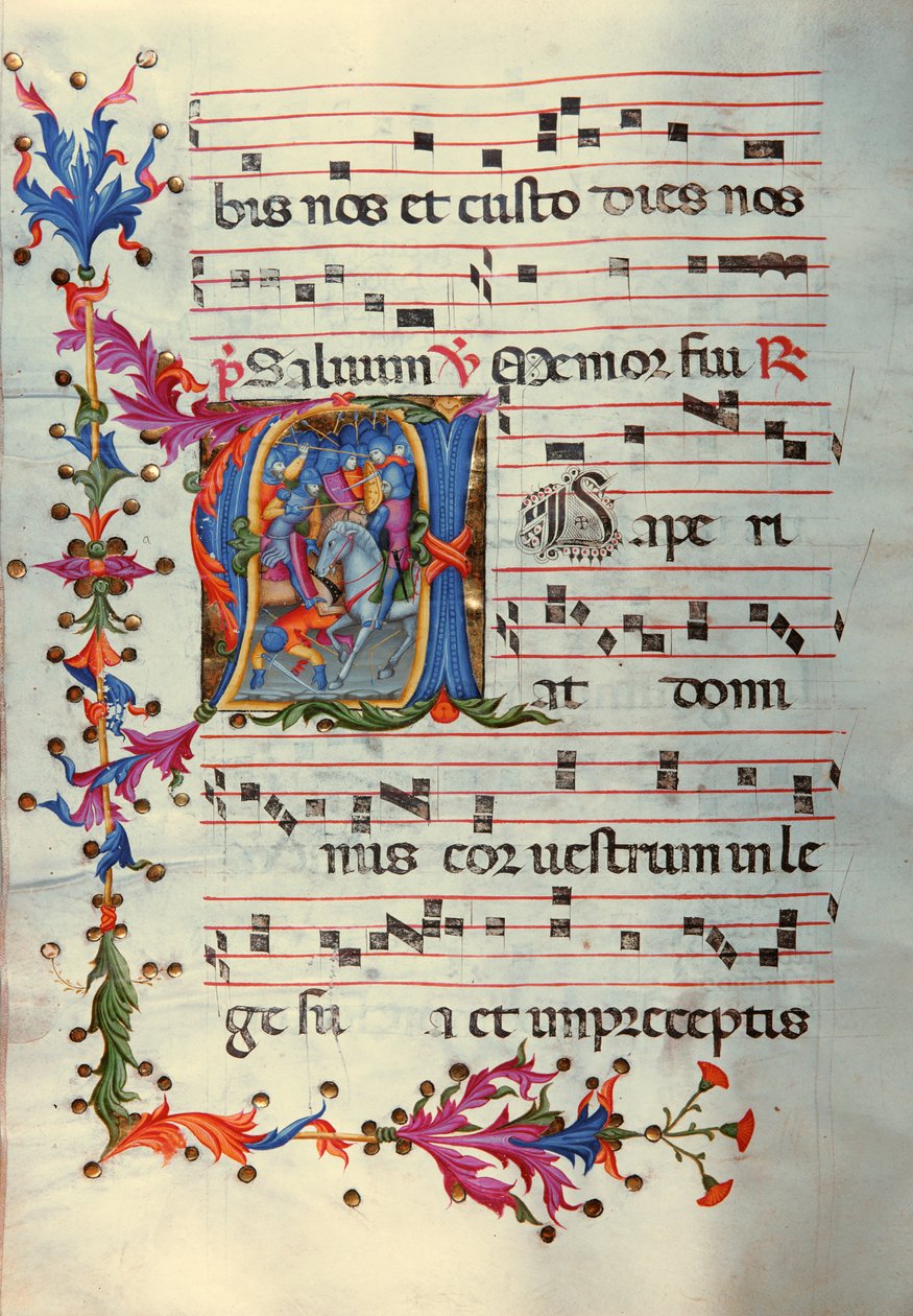 Antiphonar in Note 6, ein Buch mit den Gesängen für den Chor während der Messe von Garo Nalbandian