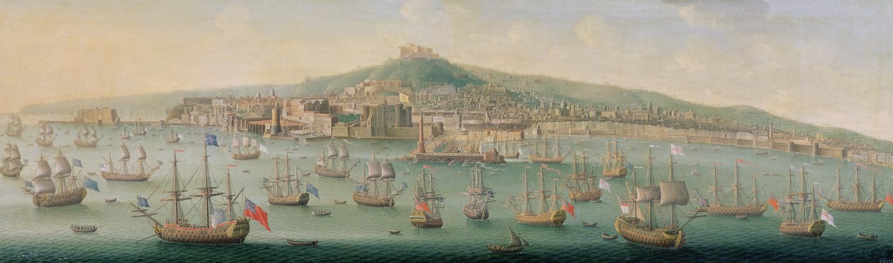 Blick auf Neapel von Gaspar Butler