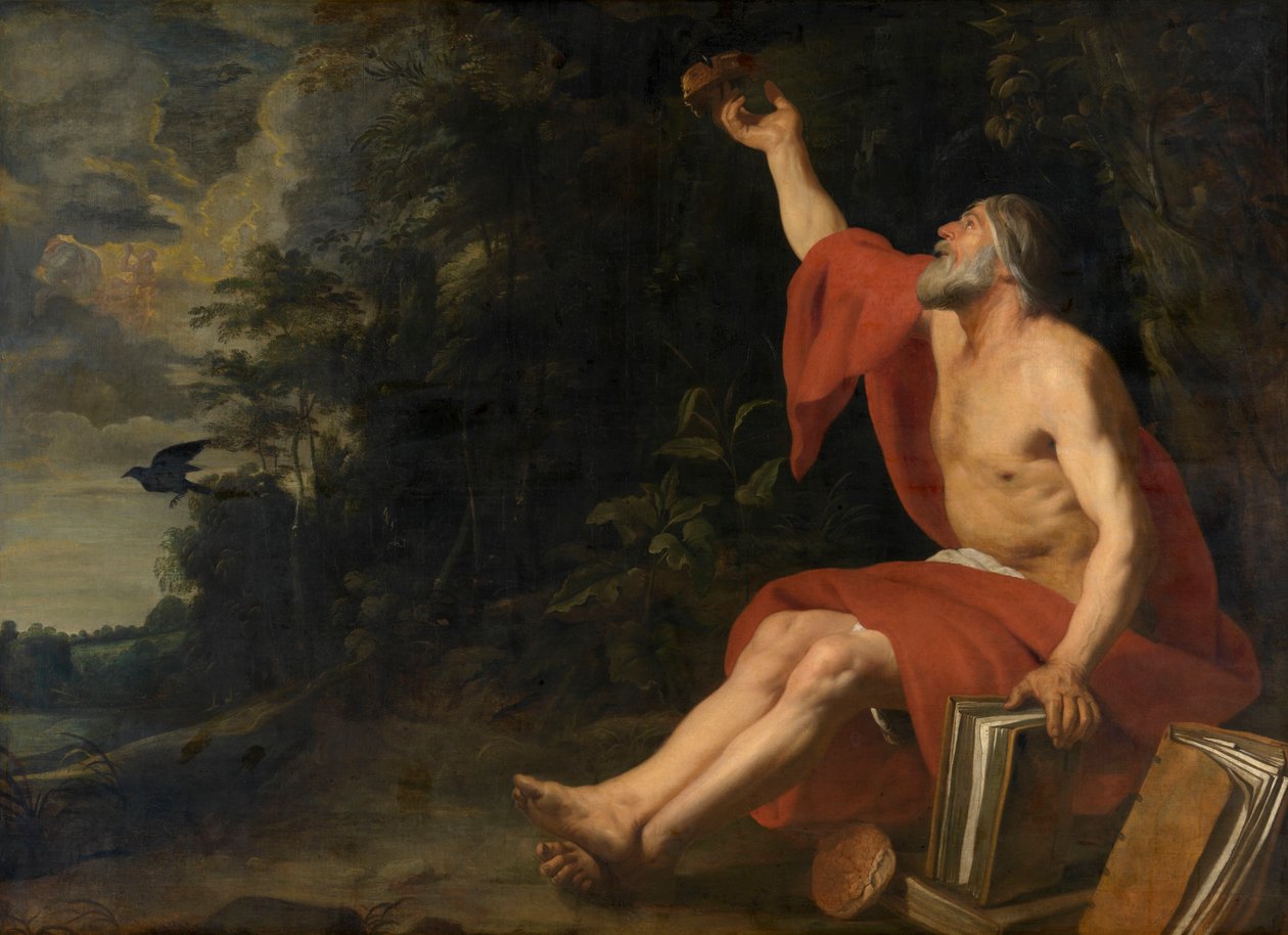 Elija vom Raben gefüttert von Gaspar De Crayer