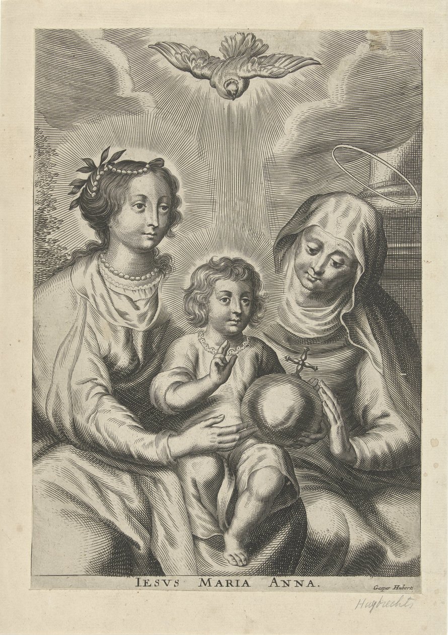 Anna zu dritt von Gaspar Huybrechts