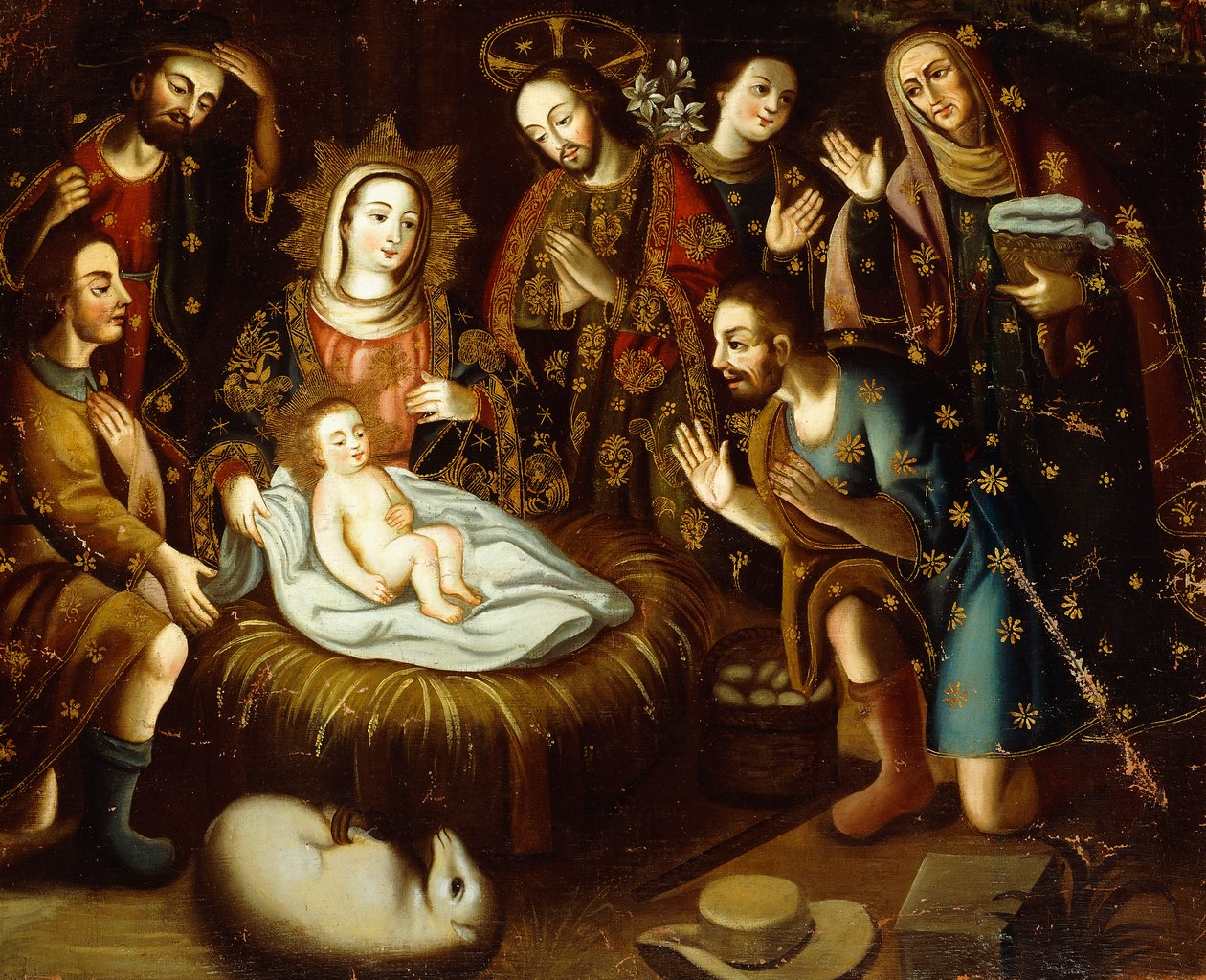 Anbetung der Hirten von Gaspar Miguel de Berrio
