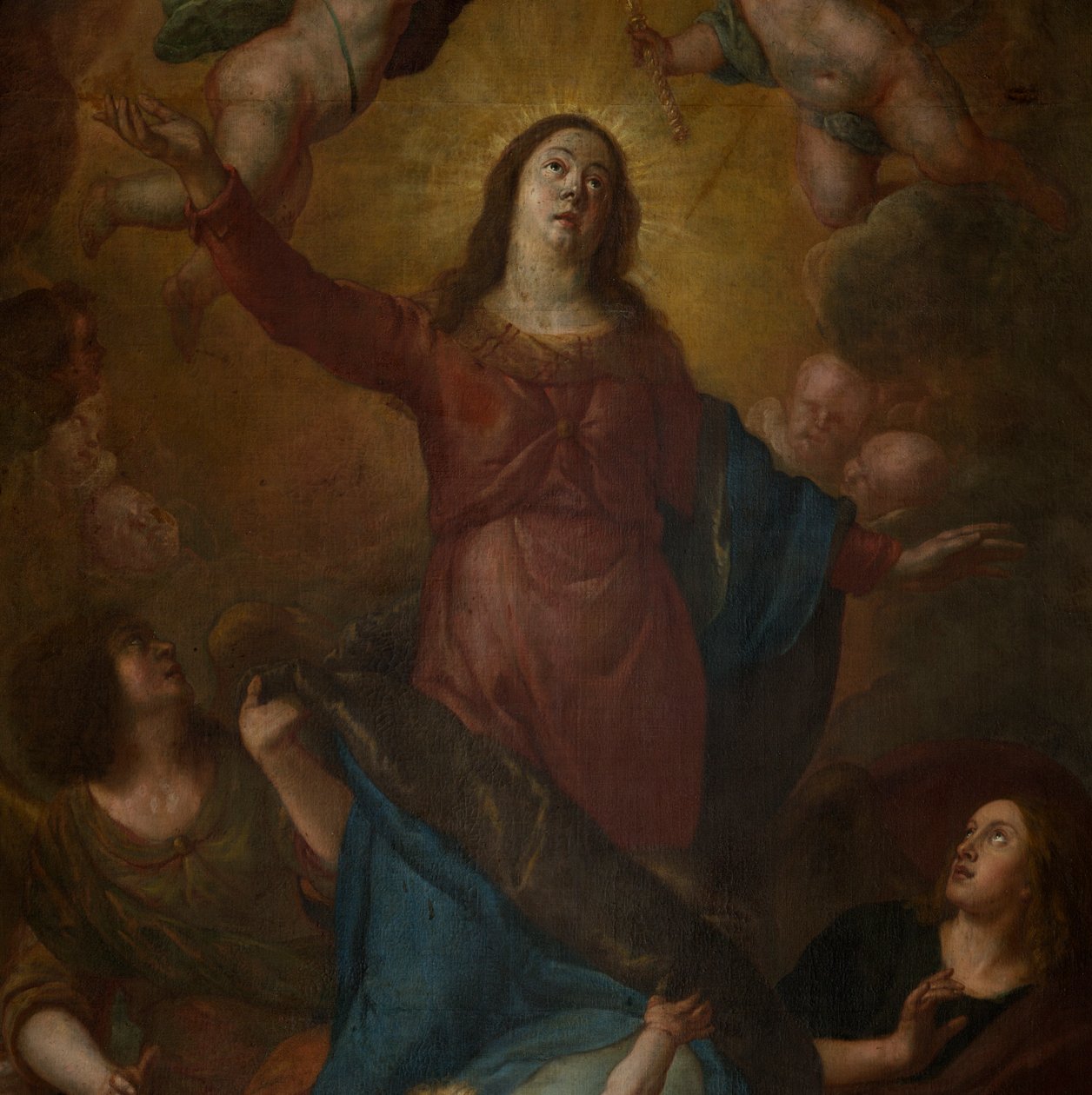 Pfarrkirche (Sint-Walburgakerk). Gemälde. Gaspar de Crayer. 1652 von Gaspar De Crayer