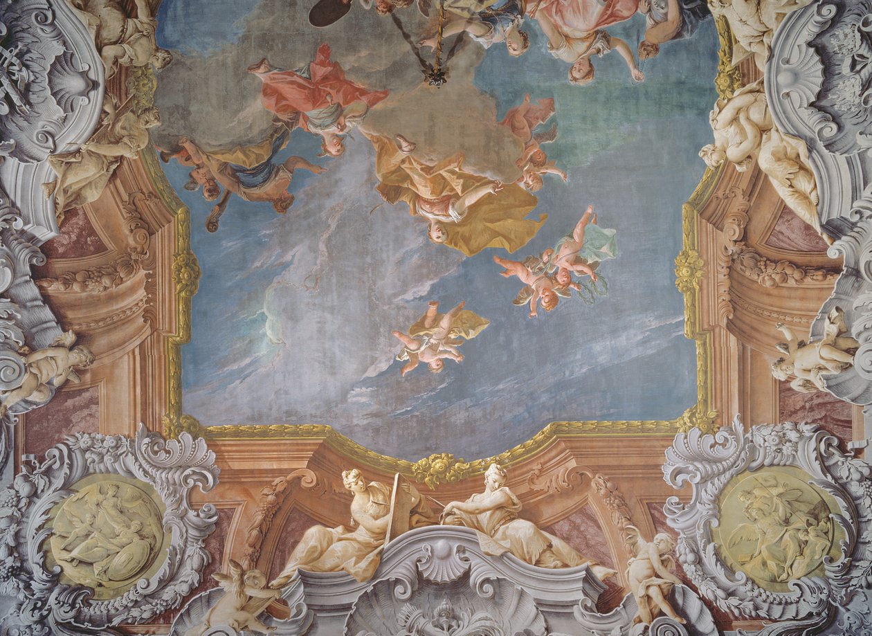 Die freien Künste triumphieren über die Unwissenheit von Gasparo Diziani