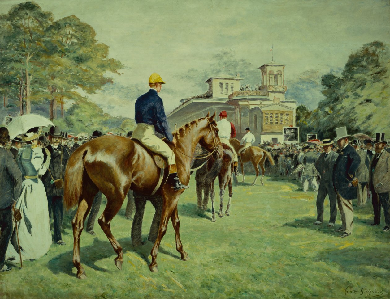 Parade zur Post von Gaston Guignard