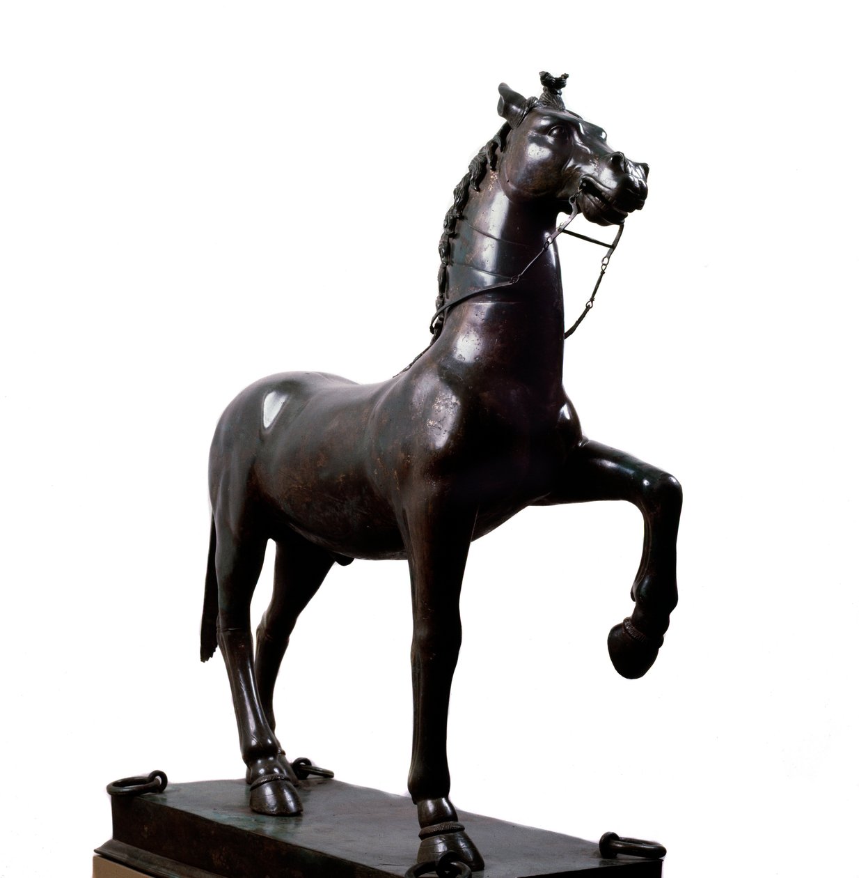 Bronzenes Votivpferd (Skulptur, ca. 50 n. Chr.) von Gaulish Gaulish