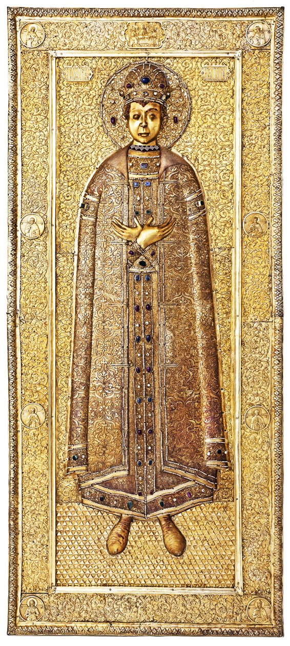 Reliquiar des Zarewitsch Dmitry, 1628-1630 von Gavrila, Ovdokimov