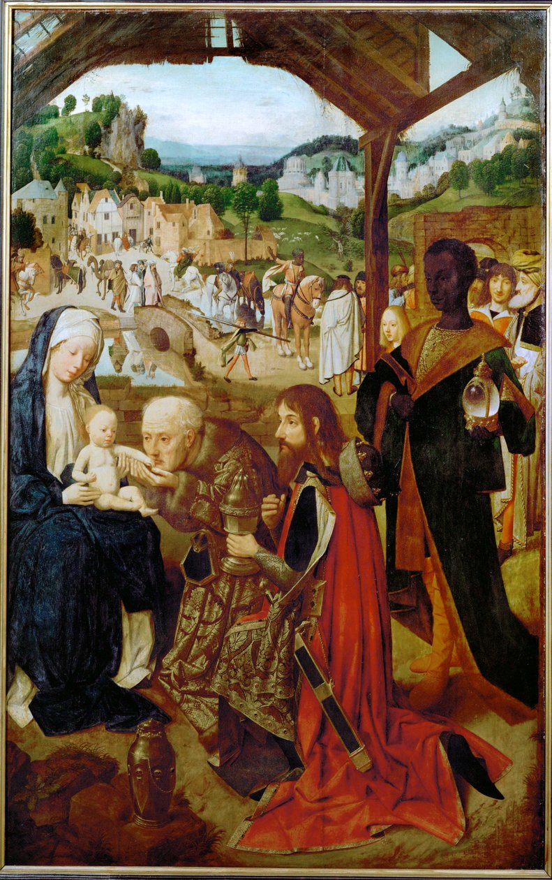 Anbetung der Könige (Altar) von Geertgen tot Sint Jans