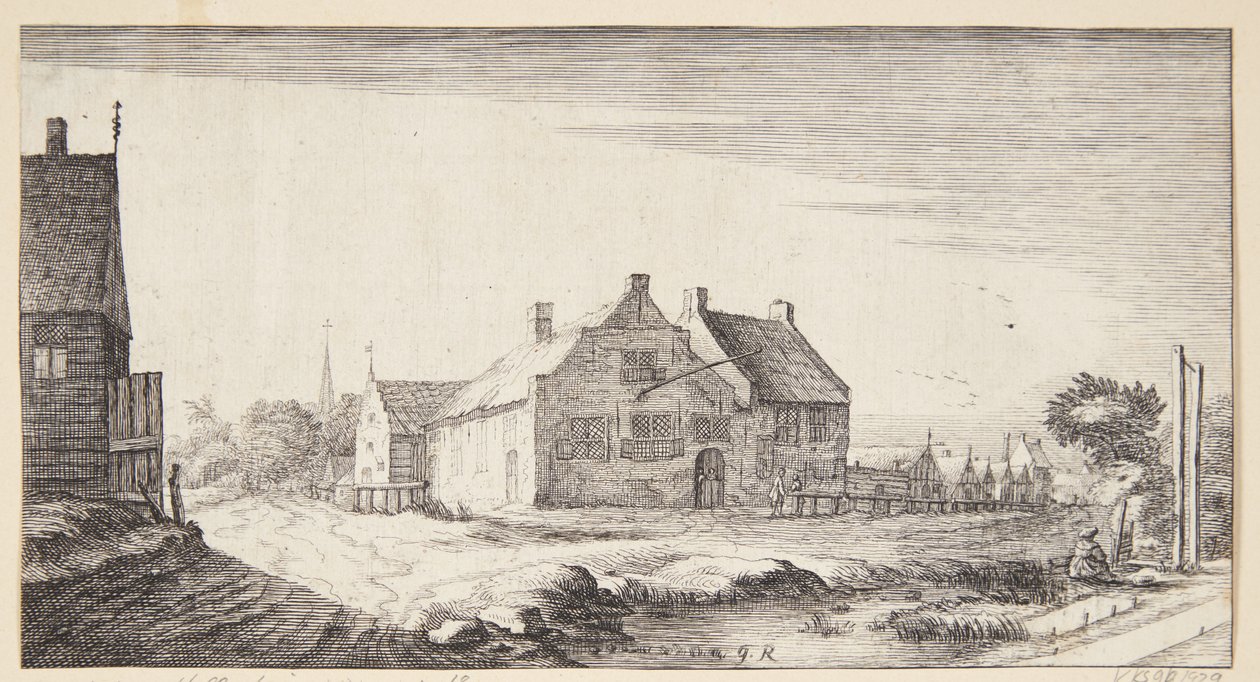 Gerichtshaus in Ouderkerk aan de Amstel von Geertruyt Roghman