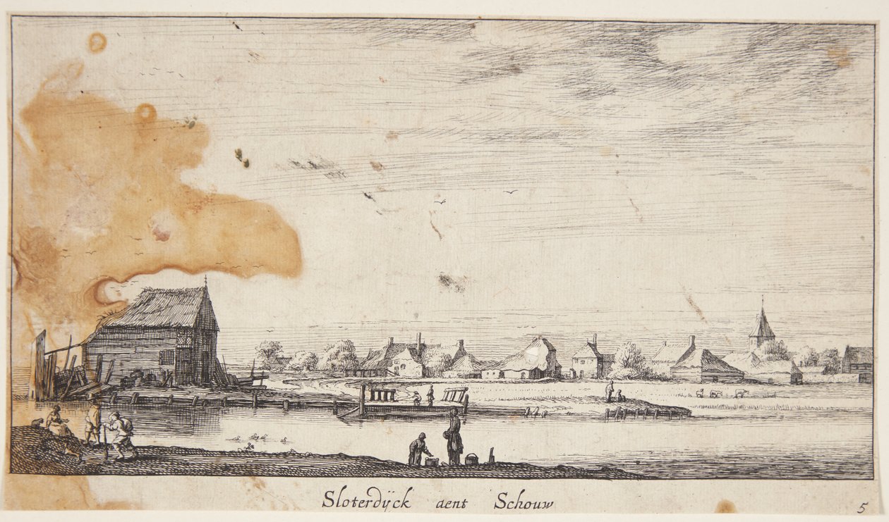 Aussicht bei Sloterdijk von Geertruyt Roghman