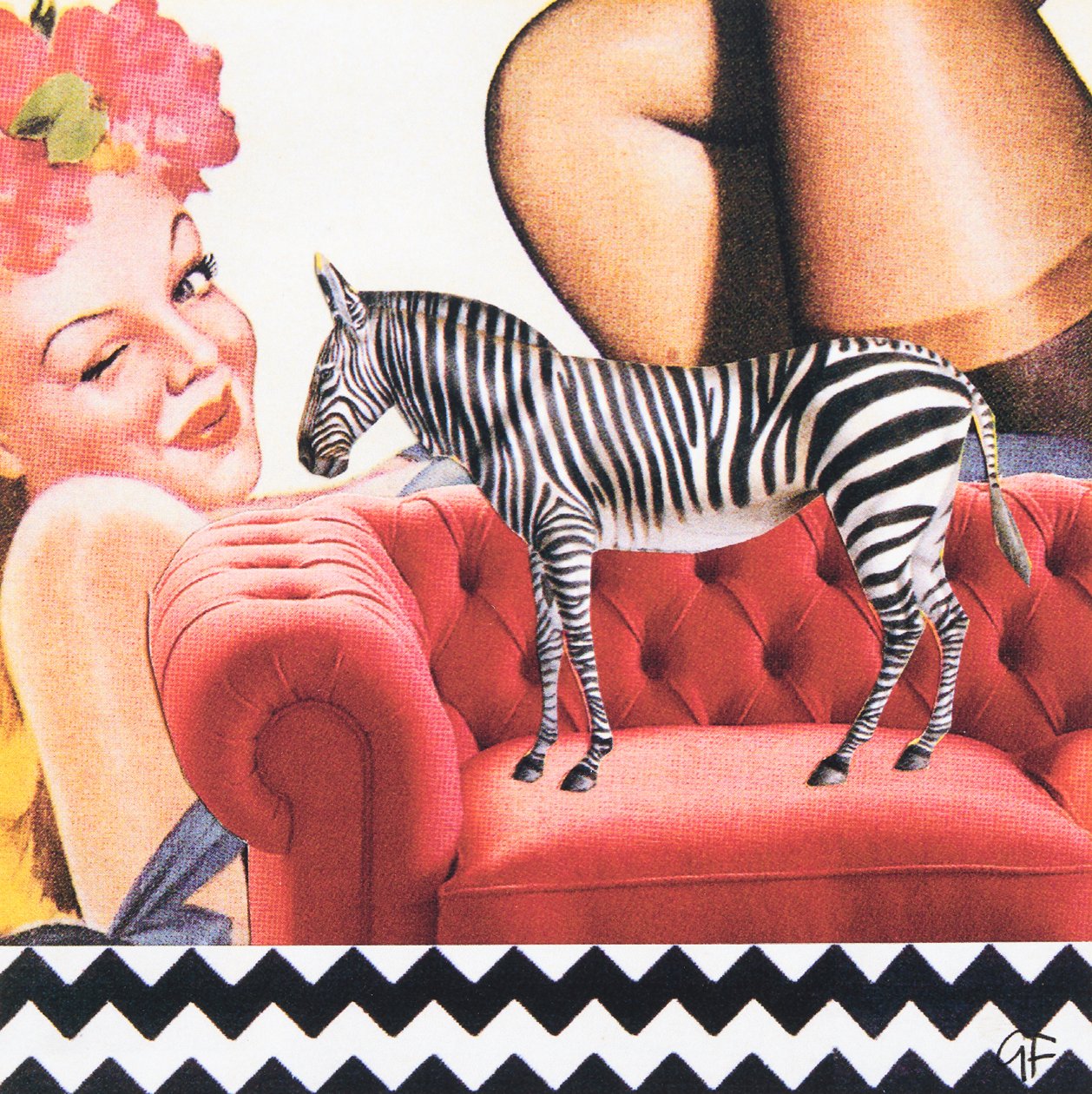 ZickZackZebra von Genevieve French