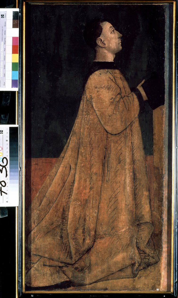 Porträt eines Patriziers, Mitglied einer reichen Familie des mittelalterlichen Italiens von Gentile Bellini