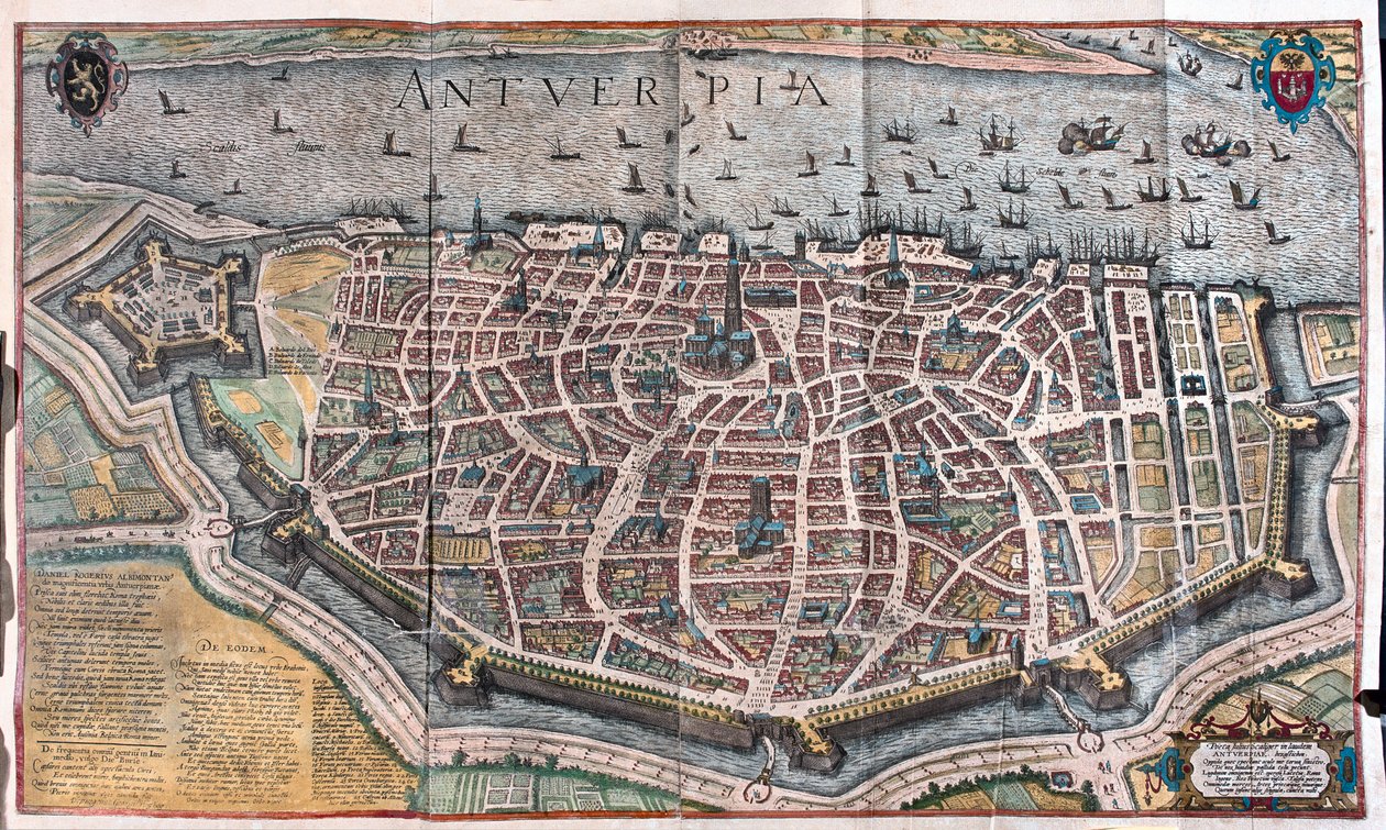 Antwerpen, Belgien - in 