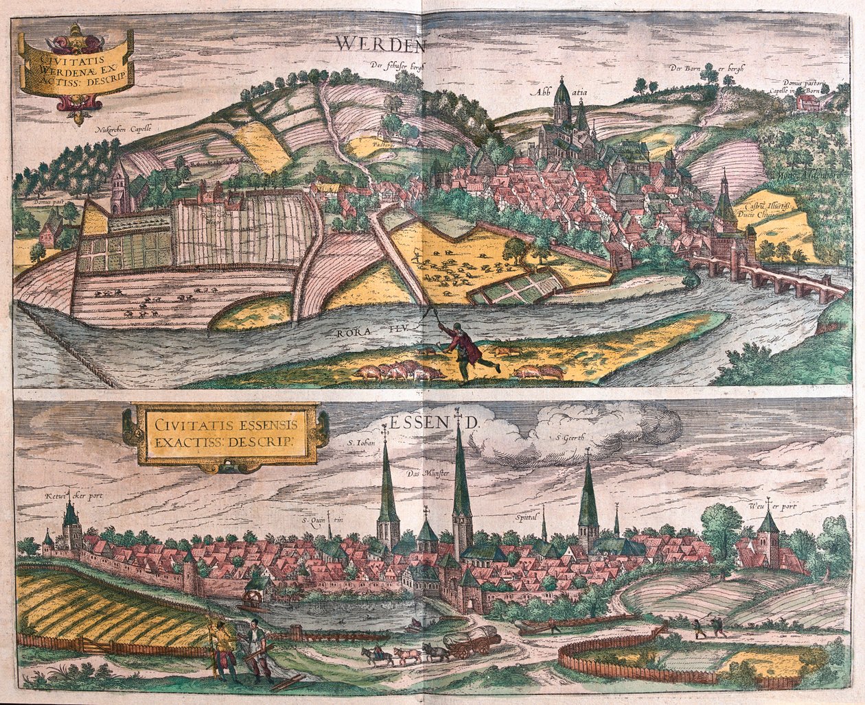 Essen und Werden, Deutschland - in 