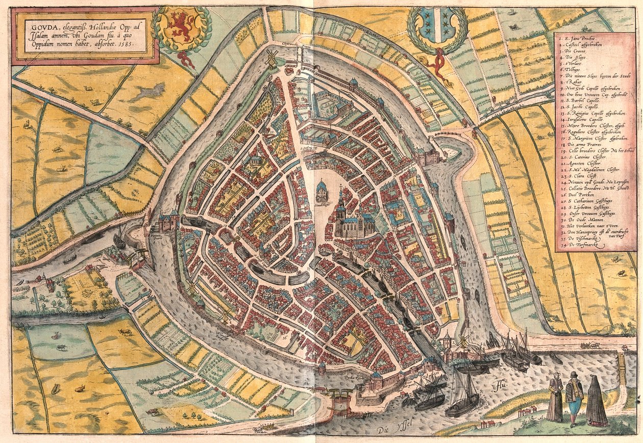 Goude, Niederlande - in 