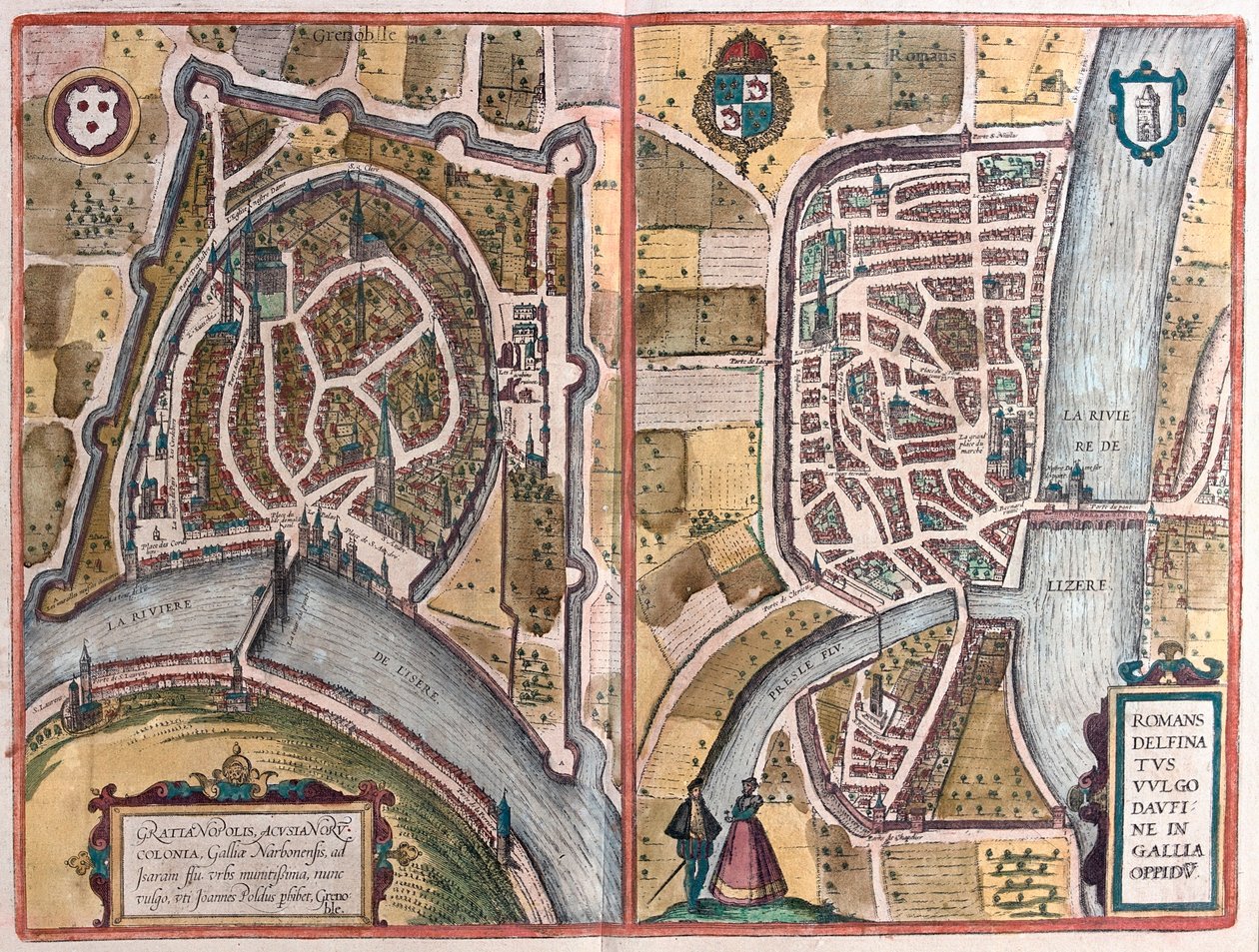Grenoble - Romans sur Isère, Frankreich, in 