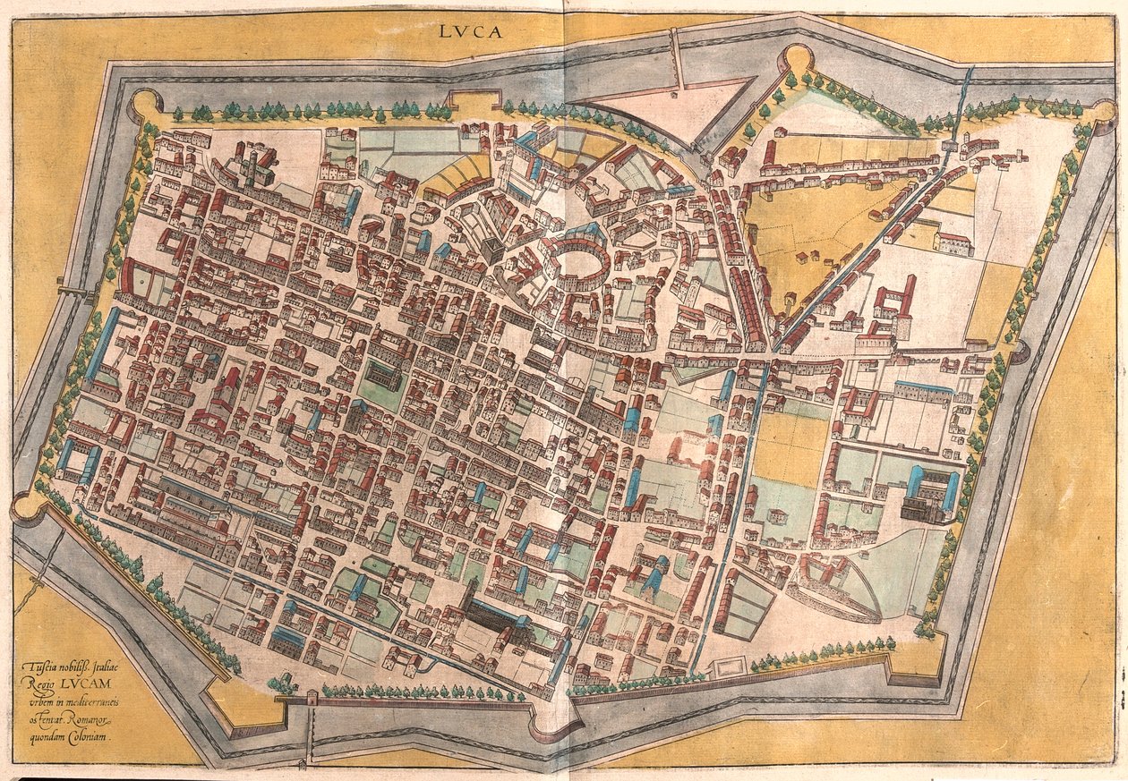 Lucca, Italien - in 