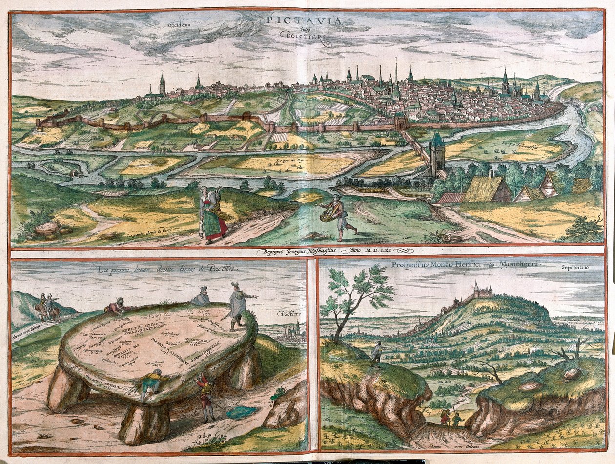 Montpellier, Tours und Poitiers, Frankreich - in 
