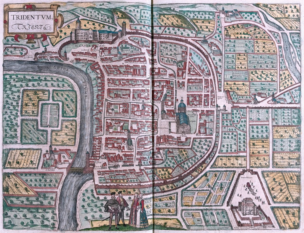 Trento, Italien, in 
